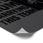 Poster My Back Hurts From Carrying This Team Funny Humor  (Coin)