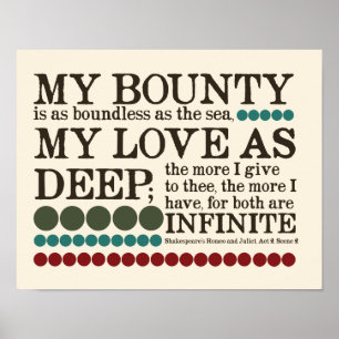 Poster My Bounty est aussi sans limites que la mer...