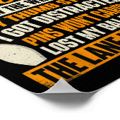 Poster My Bowling Excuses - Bowler Bowling (Coin)