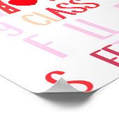 Poster My Cl Is Full Of Sweethearts Teacher Valentines  (Coin)