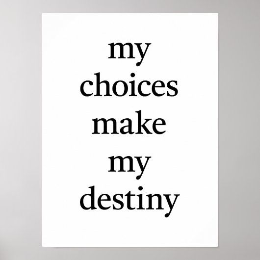 Poster My Destiny (Devant)