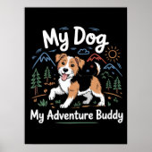 Poster My Dog Adventure Buddy Outdoor (Devant)
