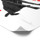 Poster My Dog Is My Valentine Funny Black Lab Cute Dog Pa (Coin)