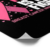 Poster My Fight Breast Cancer Awareness Fami (Coin)