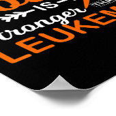 Poster My God is Stronger Than Leukemia Awareness Warrior (Coin)