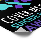 Poster My Grandson's Wings Cover Heart Suicide Awareness (Coin)