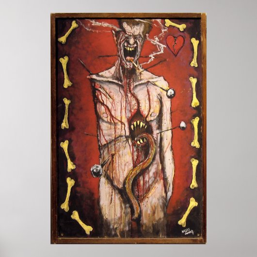 Poster "My Guts" de Angry Johnny (Devant)