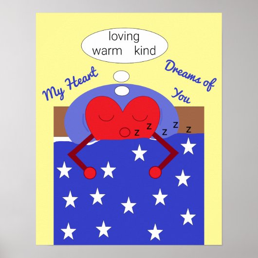 Poster My Heart Dreams of You : (Devant)