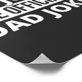 Poster my jokes are dad jokes (Coin)