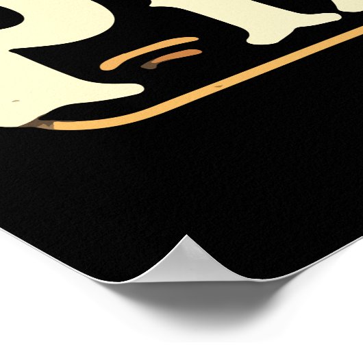 Poster My Love Language Is Pizza - Funny Foodie Valentine (Coin)