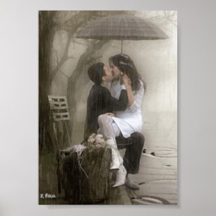 Poster My Love, Mom Amour l´huile Impresiones