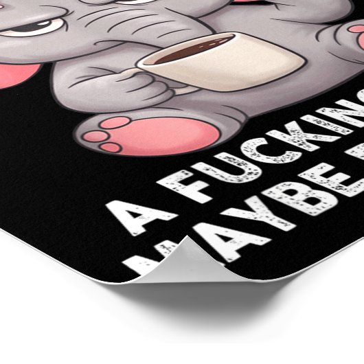 Poster My Momma Didn't Raise A Fool A Foring Psycho Maybe (Coin)