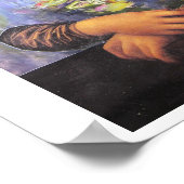 Poster My New Dress - Mona Lisa in a Monet - collage 2024 (Coin)