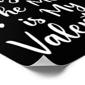 Poster My Oldest Daughter The Most Is My Valentine For Me (Coin)