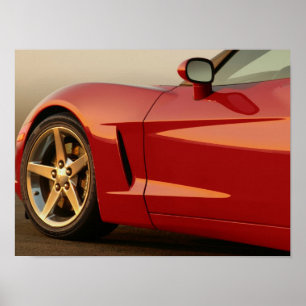 Poster My Red Corvette