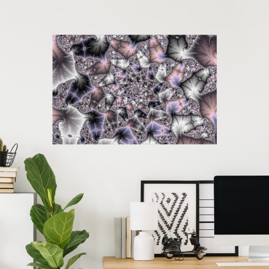 Poster My Star - Fractal Art (Bureau à domicile)