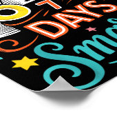 Poster My Students Are 67 Days Smarter Funny Teacher Kids (Coin)