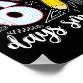 Poster My Students Are 67 Days Smarter Funny Teacher Kids (Coin)