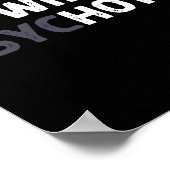 Poster My Wife Is Psychotic Funny Wife  (Coin)