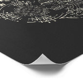Poster Mycelia l'original WWW design rétro (Coin)