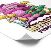 Poster Mycologie La biologie fongique (Coin)