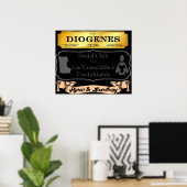 Poster Mycroft Holmes Diogenes Club Pour L'Insociable (Bureau à domicile)
