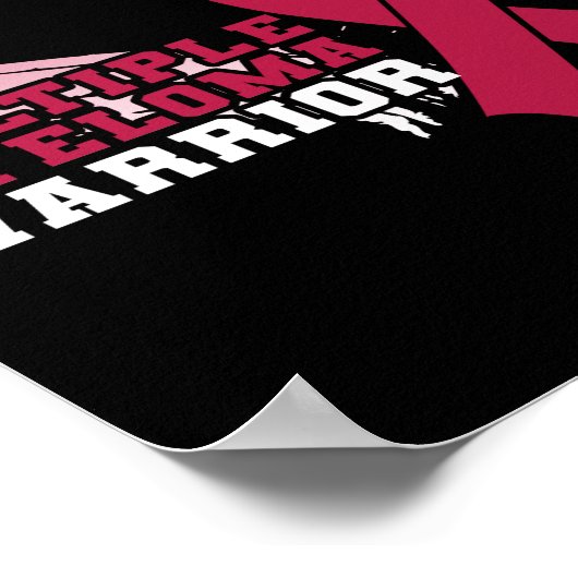 Poster Myélome multiple Coeur de sensibilisation du guerr (Coin)