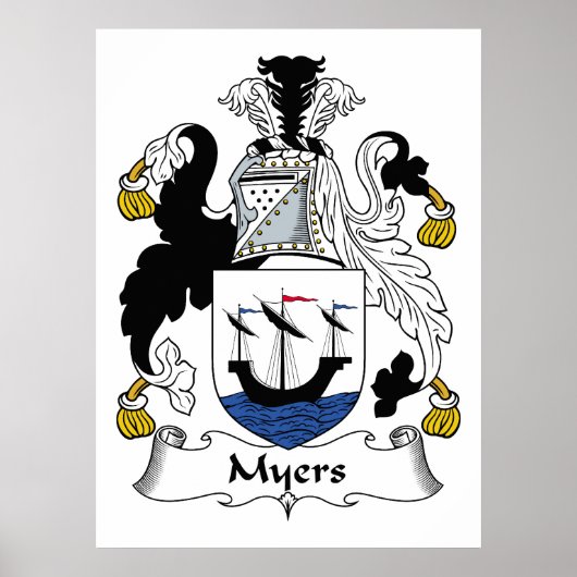 Poster Myers Family Crest (Devant)