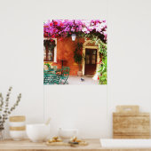 Poster Mykonos, Grèce, îles grecques (Cuisine)