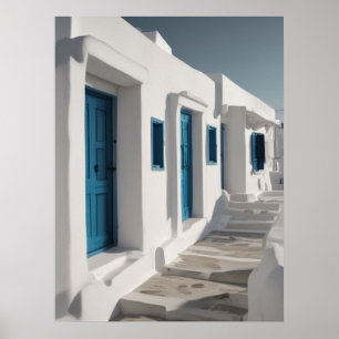 Poster Mykonos Grèce Travel