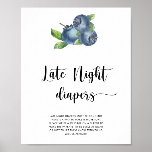 Poster Myrtille \ Jeu des couches de nuit (Devant)