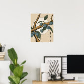Poster Myrtilles japonaises (Bureau à domicile)