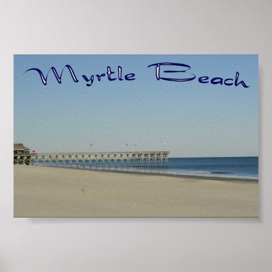 Poster Myrtle Beach (Devant)