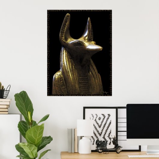 Poster Mystère Anubis (Bureau à domicile)