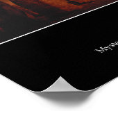 Poster Mystère : Citation inspirante (Coin)