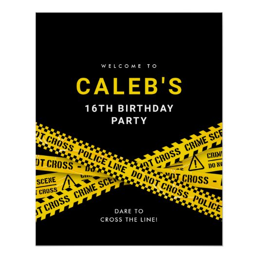 Poster Mystère de meurtre Symbole de bienvenue de la part (Devant)