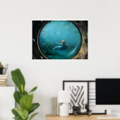 Poster mystère du monde (Bureau à domicile)