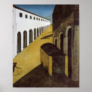Poster Mystère Et Mélancolie De Giorgio De Chirico