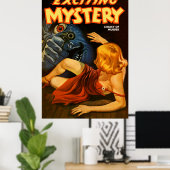 Poster Mystère passionnant (Bureau à domicile)