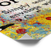 Poster Mystères du Beurre d'arachide - Vintage amusant (Coin)