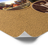 POSTER MYSTÉRIES DU SAINT ROSARI, (Coin)