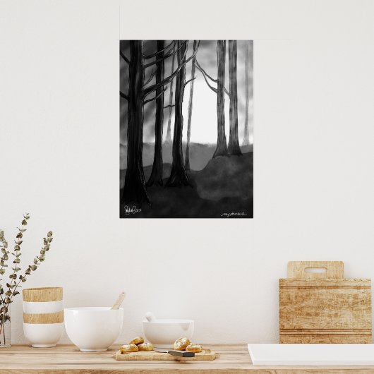 Poster Mystérieux (Cuisine)