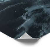 Poster mystérieux Inconnu Antarctica vue aérienne (Coin)