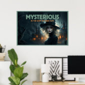 Poster Mysterious In the Grip of Grim Fate (Bureau à domicile)