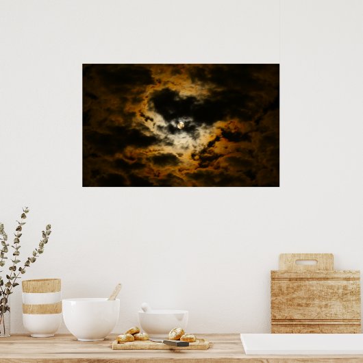 Poster Mysterious Moon (Cuisine)