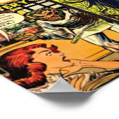 Poster Mystery Comic Covers BD Vintage (Coin)