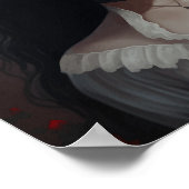 Poster Mystery gothic female vampire (Coin)