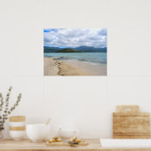 Poster Mystery Island Vanuatu Beach Paysage (Cuisine)