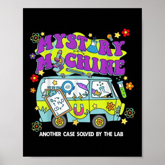 Poster Mystery Machine Of Diagnostics Lab Week 2025 Med L (Devant)