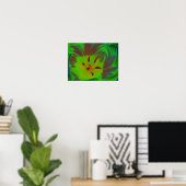 Poster Mystic Green Tulip (Bureau à domicile)